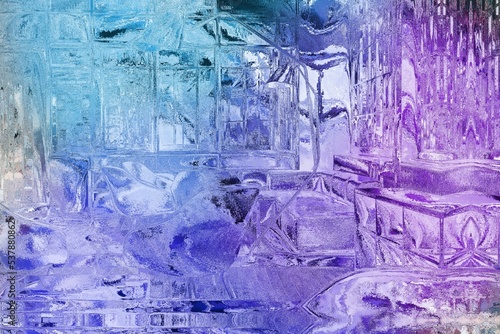 abstract background with ice