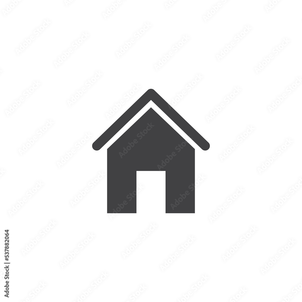 Home Icon Design Vector Template Illustration Home Icon Design Vector Template Illustration