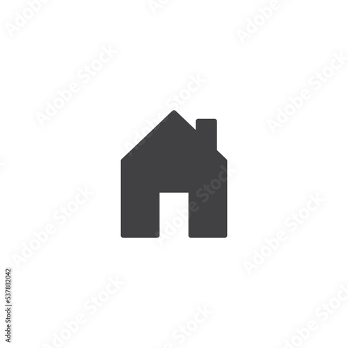 Home Icon Design Vector Template Illustration