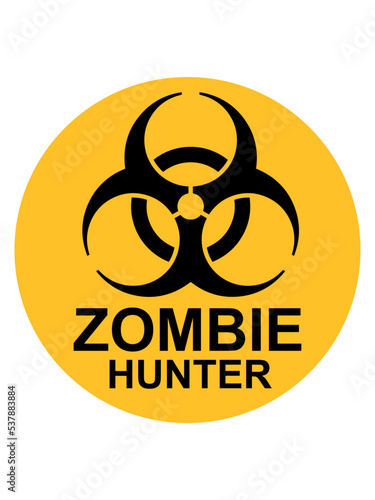 zombie hunter Halloween Zitat 