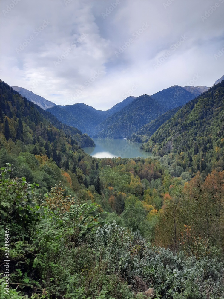 autumn in the mountains