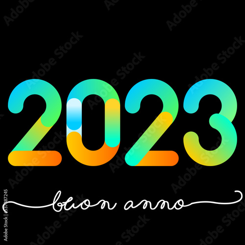 felice anno nuovo - buon anno 2023	