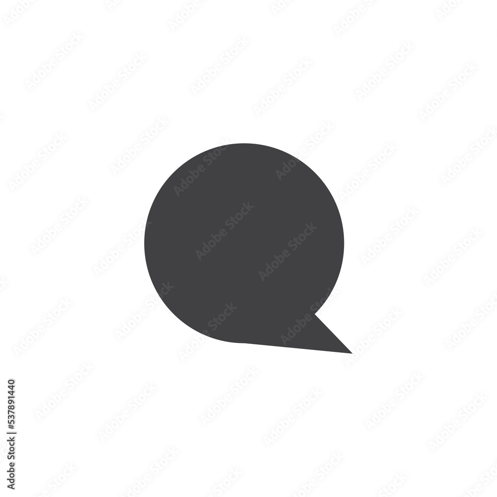 Bubble chat icon Bubble chat icon