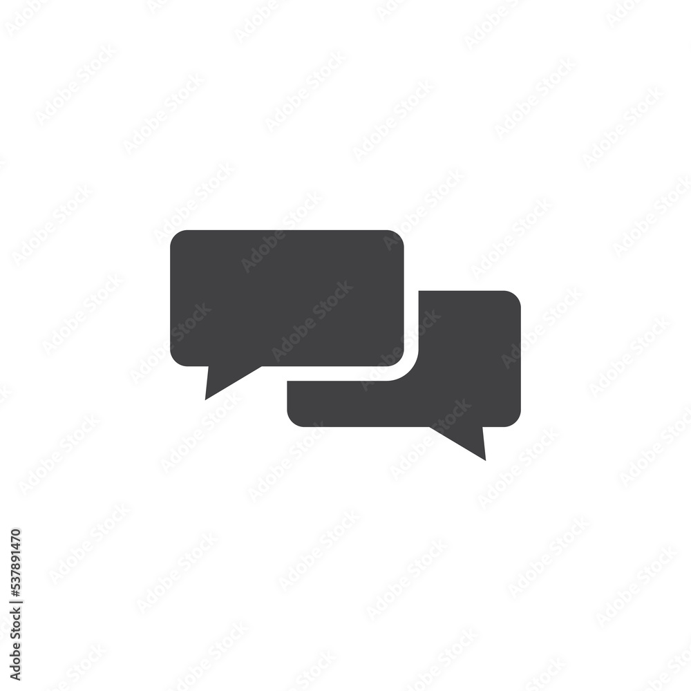 Bubble chat icon Bubble chat icon