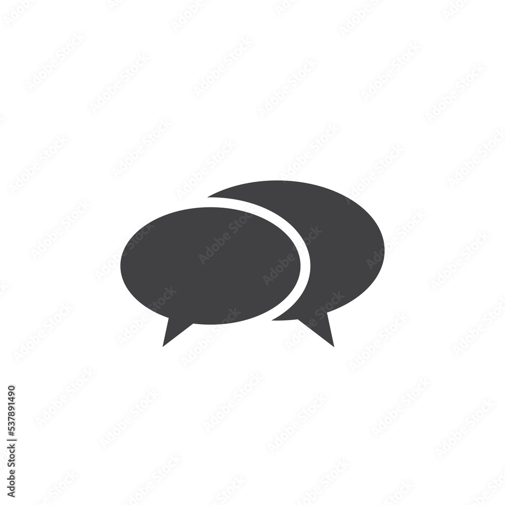Bubble chat icon Bubble chat icon