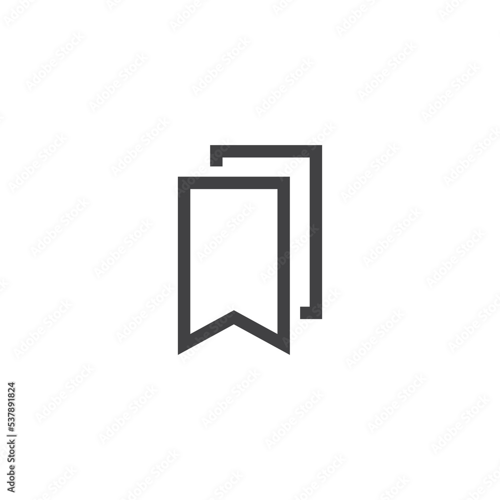 Bookmark icon vector illustration Bookmark icon vector illustration