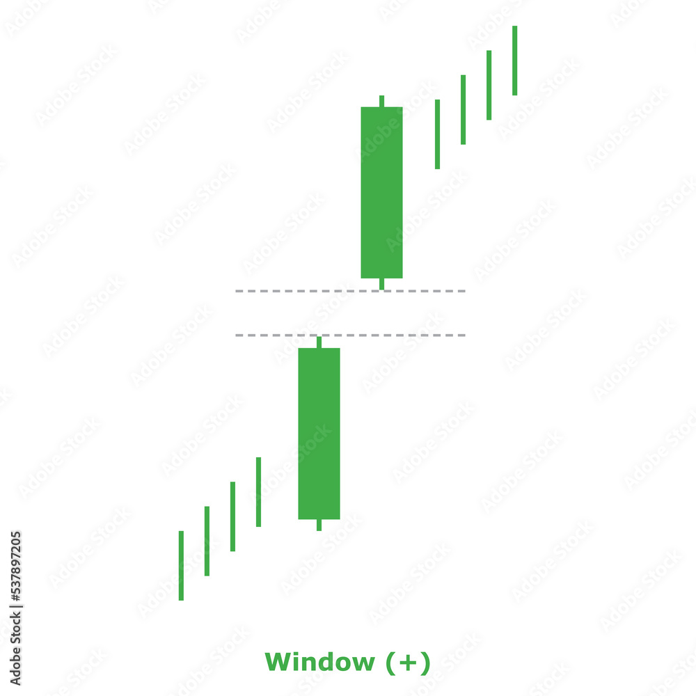 Window (+) Green & Red - Square Window (+) Green & Red - Square