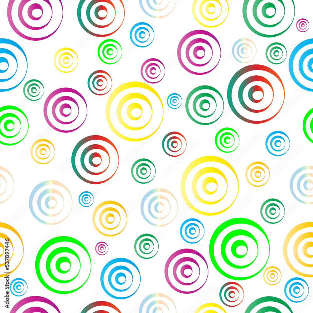 seamless pattern with colorful circles seamless pattern with colorful circles