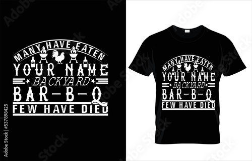 BBQ T-SHIRT DESIGN BBQ LOGO BBQ SHIRT BBBQ TYPOGRAPHY DESIGN.