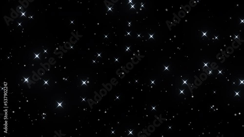 glitter stars particles background overlay