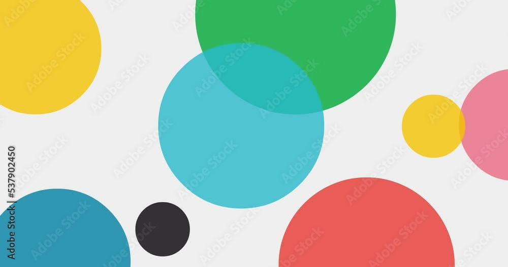 animated colorful circle background fills the screen animated colorful circle background fills the screen