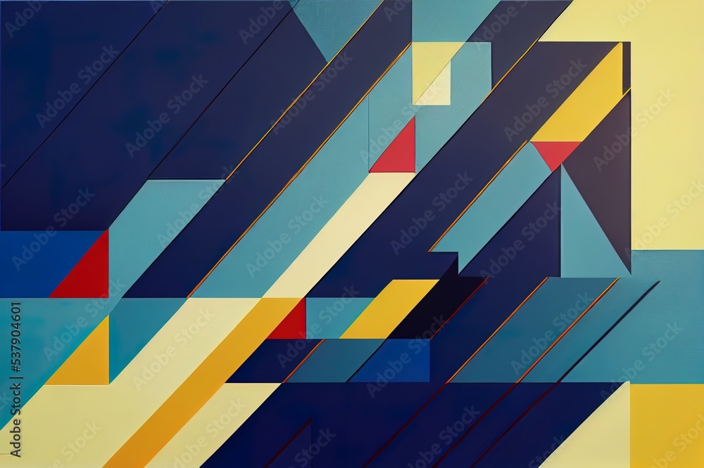 Obraz premium Abstract blue background