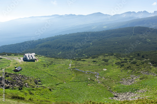 Amazing Landscape of Rila Mountain near The Seven Rila Lakes, Bulgaria