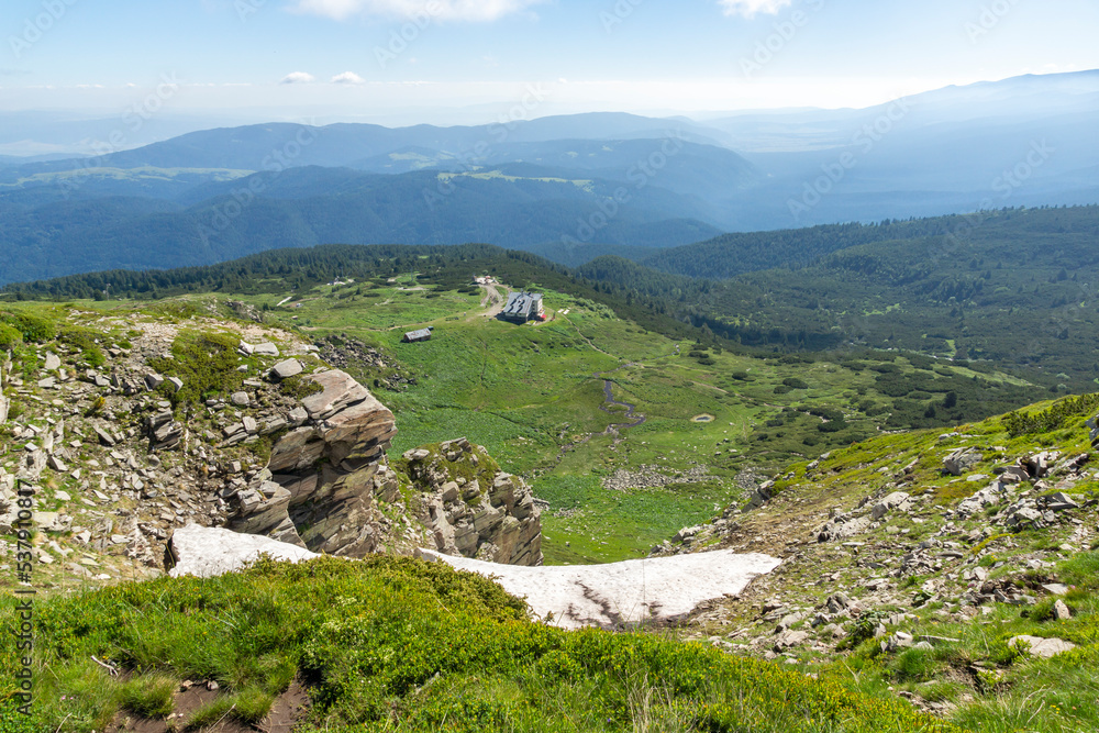 Amazing Landscape of Rila Mountain near The Seven Rila Lakes, Bulgaria Amazing Landscape of Rila Mountain near The Seven Rila Lakes, Bulgaria