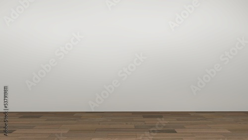 Empty display on black brown wood bakcground concept. Blank product standing backdrop