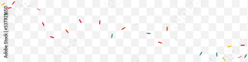 Rainbow Smear Fun Vector Transparent Panoramic