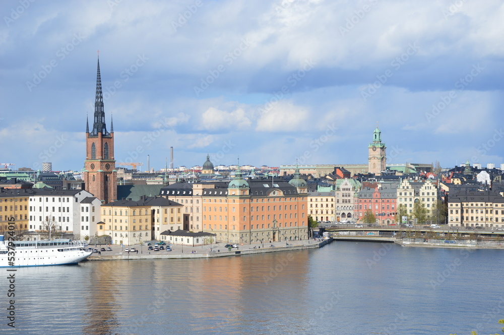 View of Stockholm old town