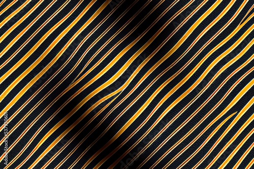 2d seamless pattern. Stylish graphic texture. Endless striped monochrome background with winding elements.