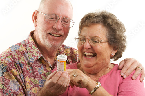 Smiling Senior Couple with ...