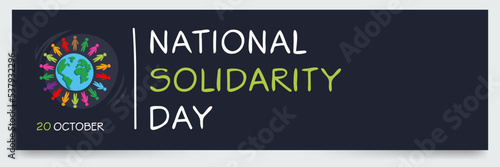 National Solidarity Day held on 20 October.