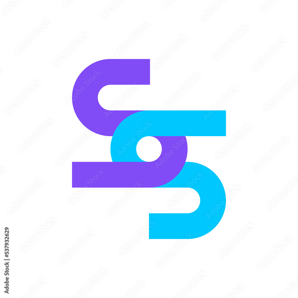 Letter SS creative logo design Letter SS creative logo design