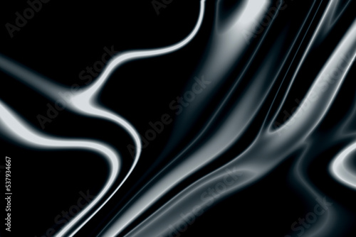 Black satin background. Black silk or satin luxury fabric texture can use as abstract background.