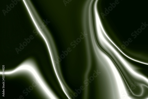 Green satin background. Green silk or satin luxury fabric texture can use as abstract background.