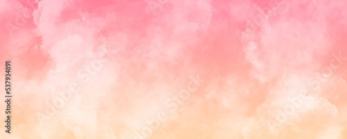 orange and pink textured cloud background © Metanoia