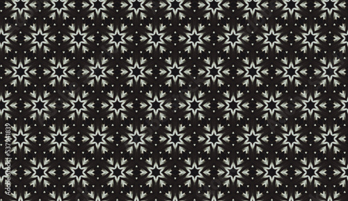 Hexagonal colorful design pattern