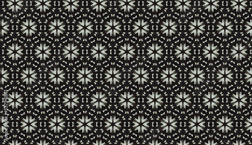 Hexagonal colorful design pattern