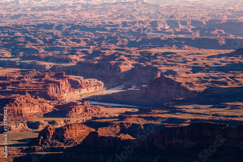 Green River from Island in the Sky, Canyonlands near Moab, Utah, USA