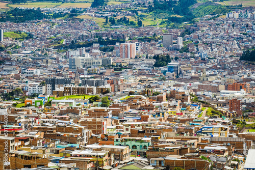 pasto cityscape skyline of colombia city South America  © Michele