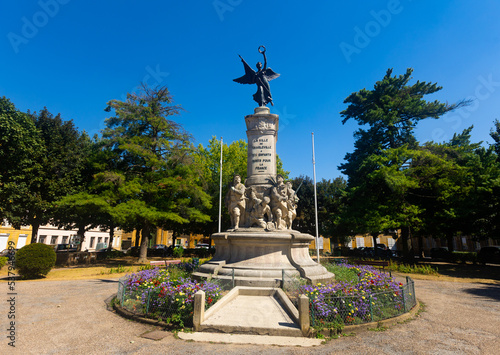 War memorial on Charleville - Mezieres Monument aux Morts, France