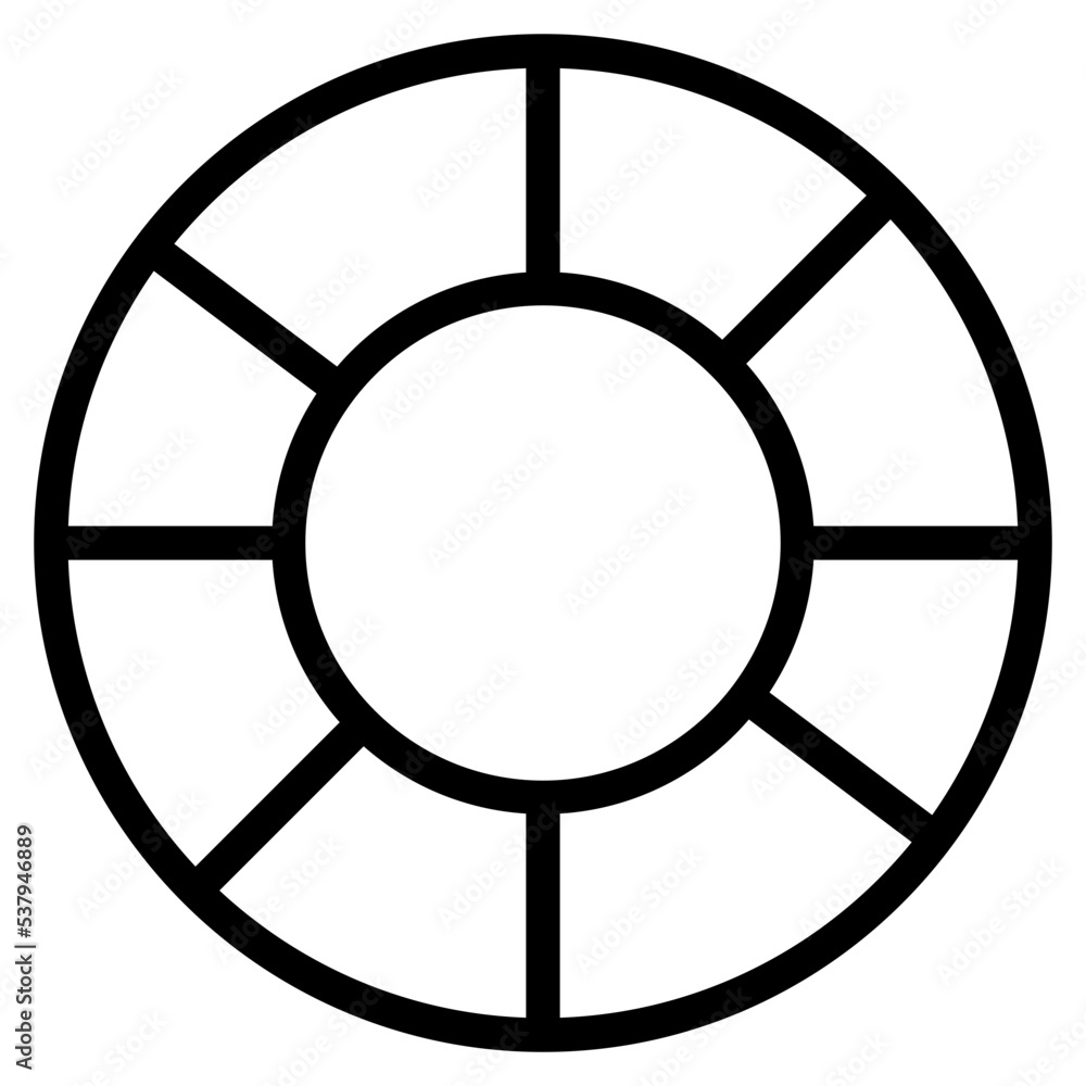 Obraz premium Color Wheel Icon 