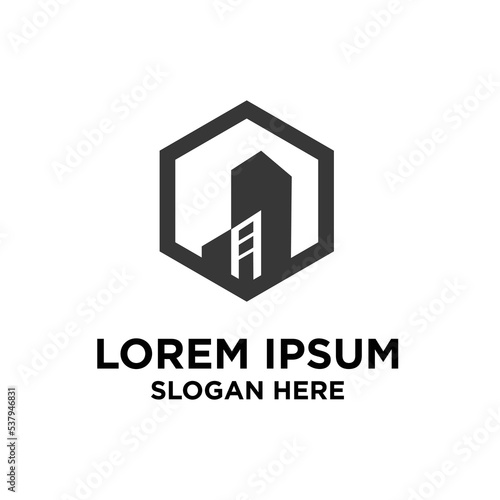 Free Download Real Estate Logo. Construction Architecture Building Logo Design Template Element - GFXLoad