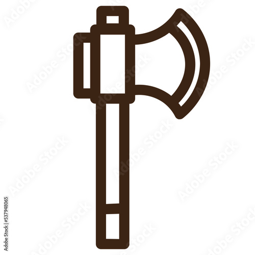 axe hatchet medieval miscellaneous tool weapon weapons icon