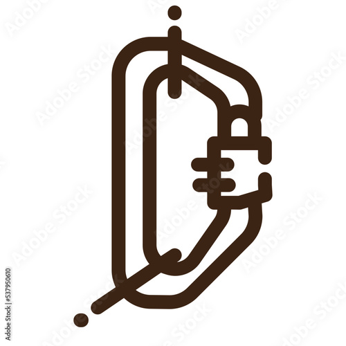 attachment carabiner holder security tools 0 icon