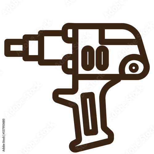 air equipment pneumatic repair tools icon