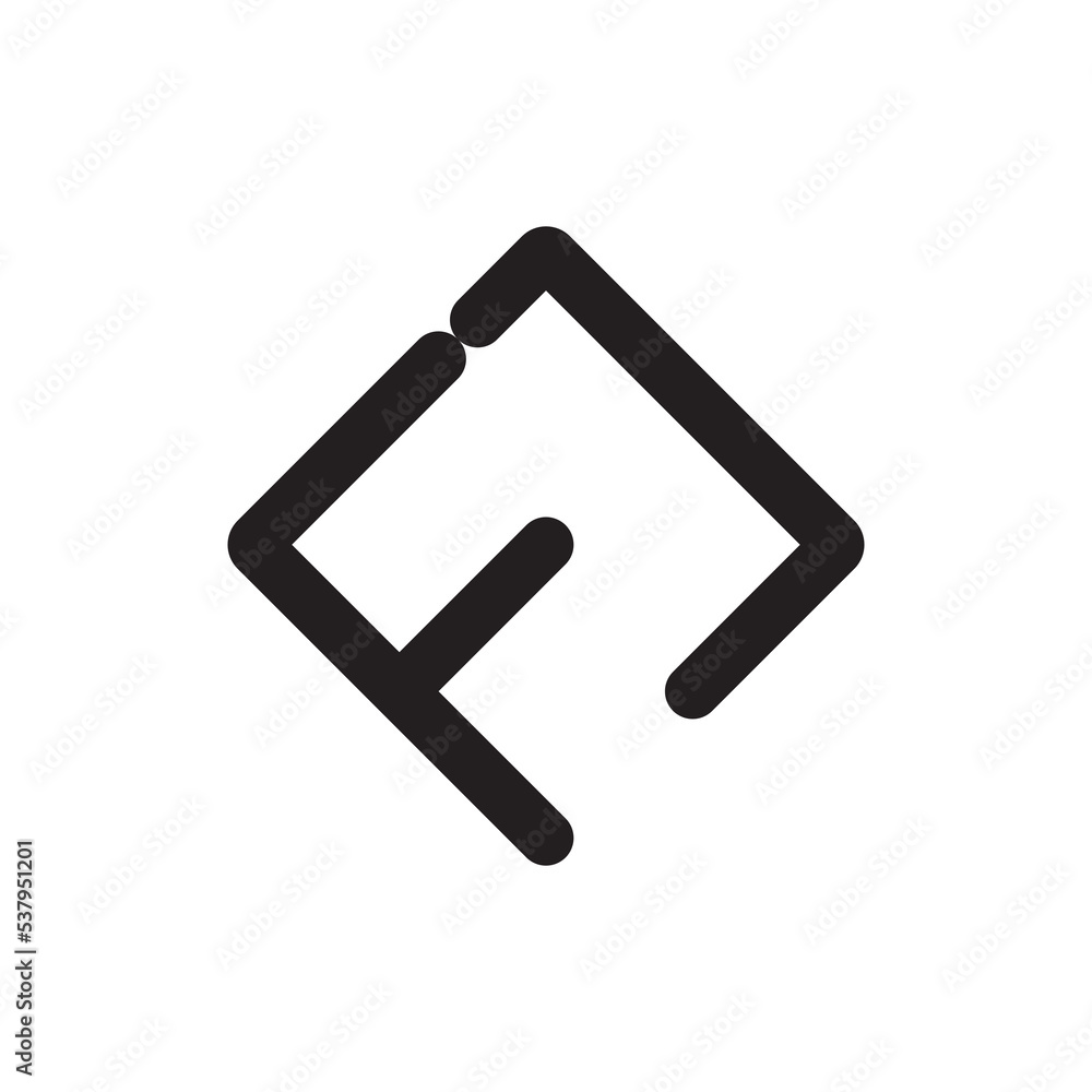 FJ letter logo design vector FJ letter logo design vector