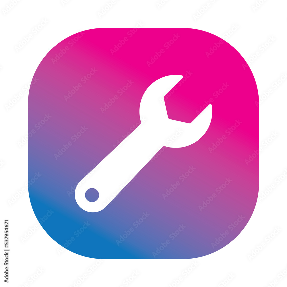 Wrench or Spanner icon symbol signs for apps and websites with transparent background PNG Wrench or Spanner icon symbol signs for apps and websites with transparent background PNG