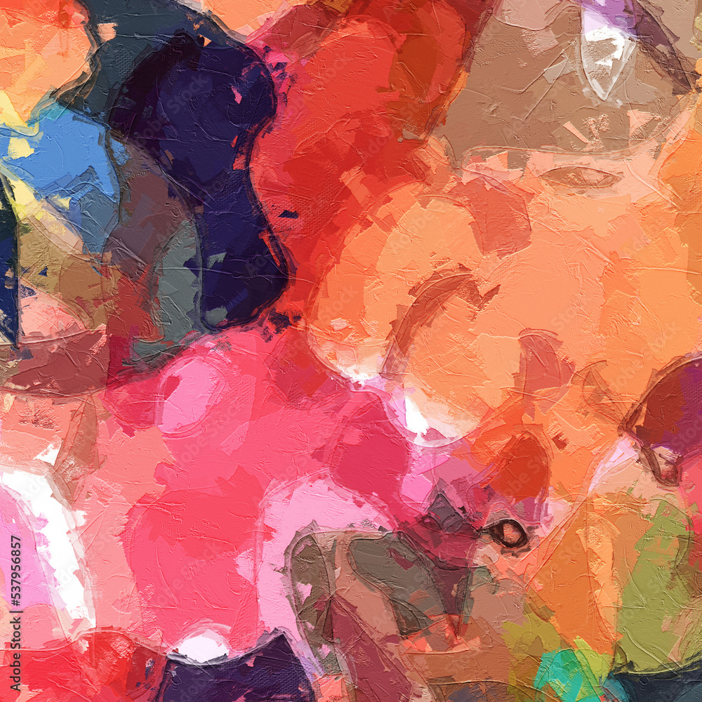 abstract colorful geometric texture illustration