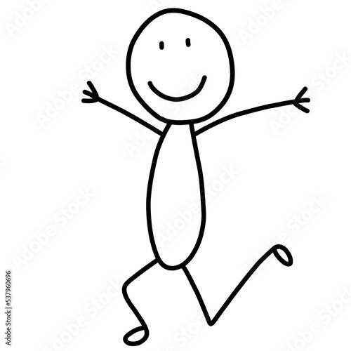 stick men in crazy moves