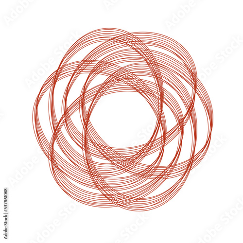 Template for laser cutting wall clock. Vector maket