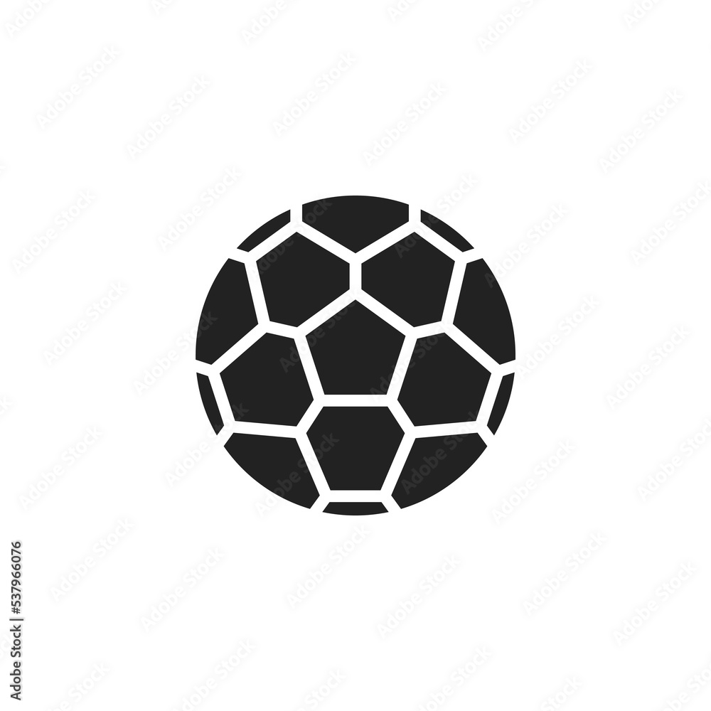 Soccer Ball or Football Icon Vector Logo Symbol Template