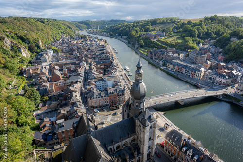 Dinant view from the Citadel