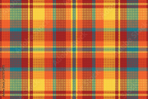 Tartan or plaid retro color pattern.