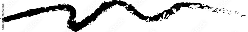 Sketchy Curve Divider Sketchy Curve Divider