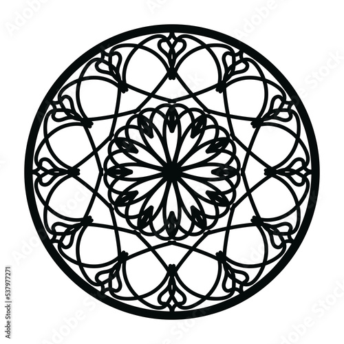 Black mandala, luxury ornamental mandala design background, mandala design, Mandala pattern Coloring book Art wallpaper design, tile pattern, greeting card, Black and White Mandala 