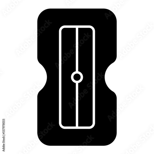 sharpener solid icon