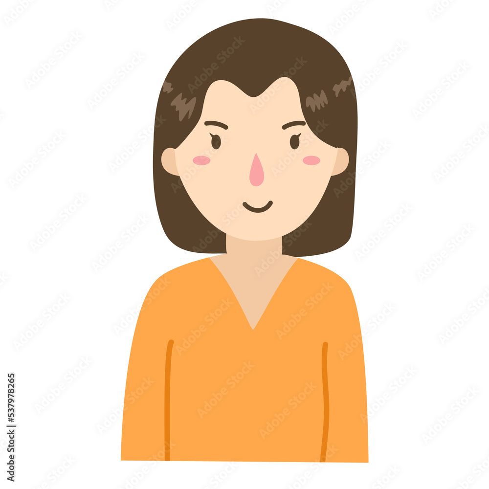 woman character woman character